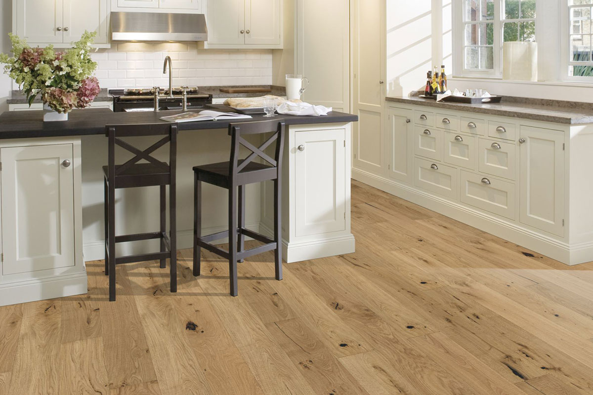 engineered wood in oak 