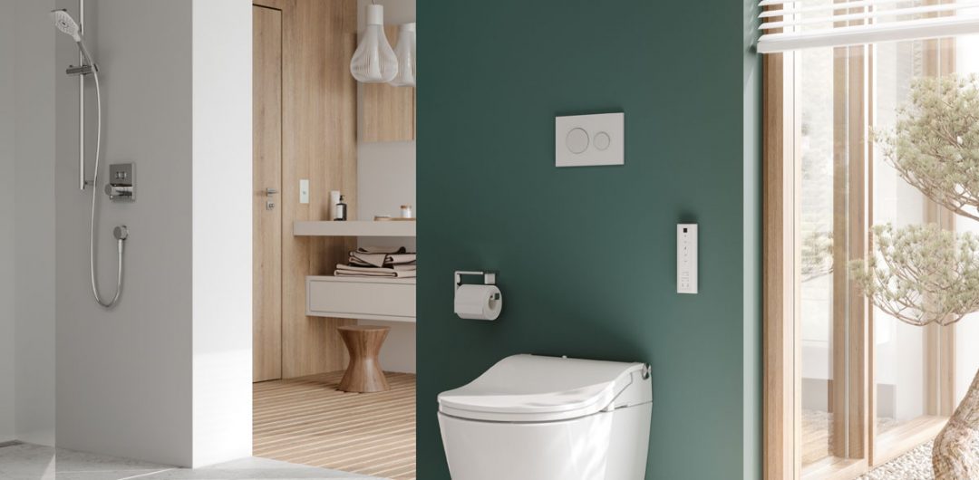 Shower toilet