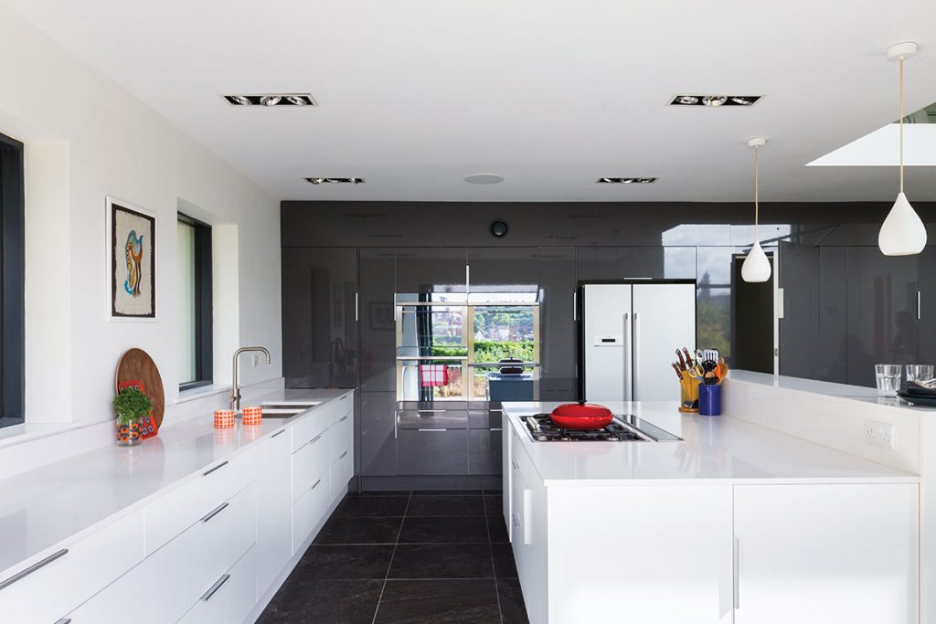Galley kitchen layout
