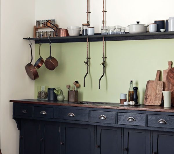 Black kitchen