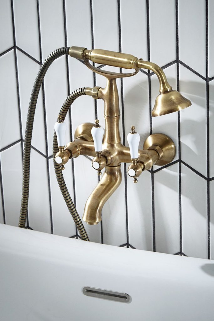 Frontline Bathrooms traditional bath filler 