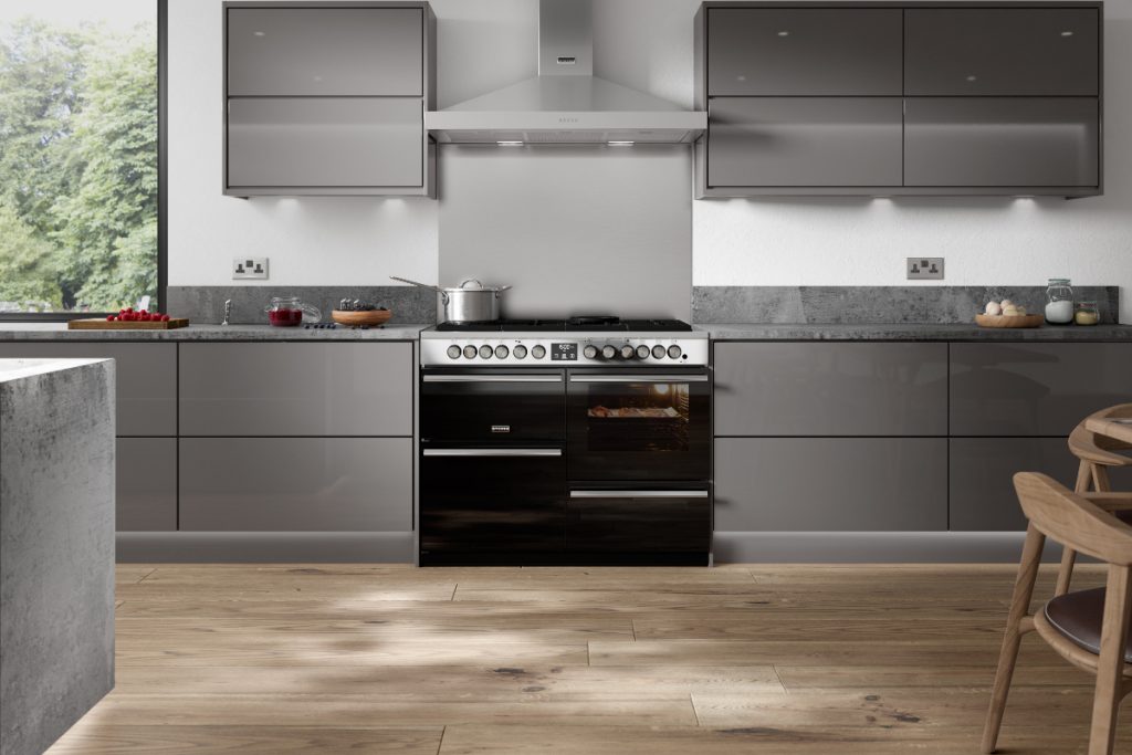 a silver model from Stoves