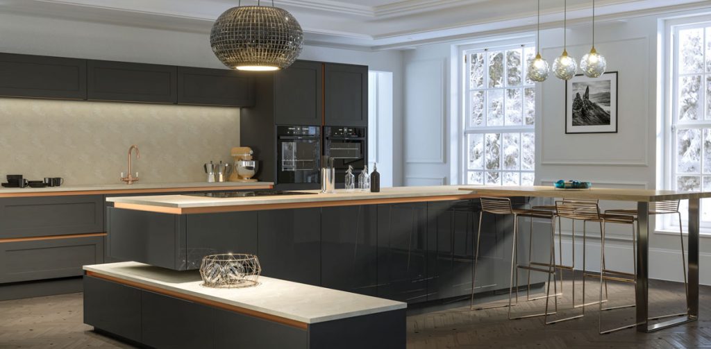 Handleless cabinets