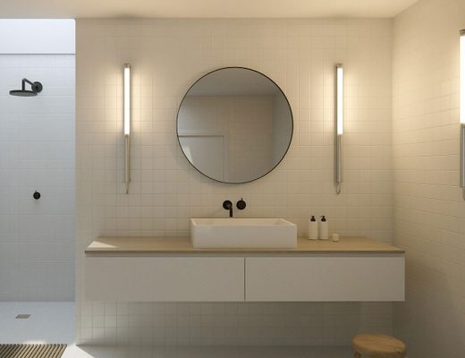 Bathroom lighting wall fittings