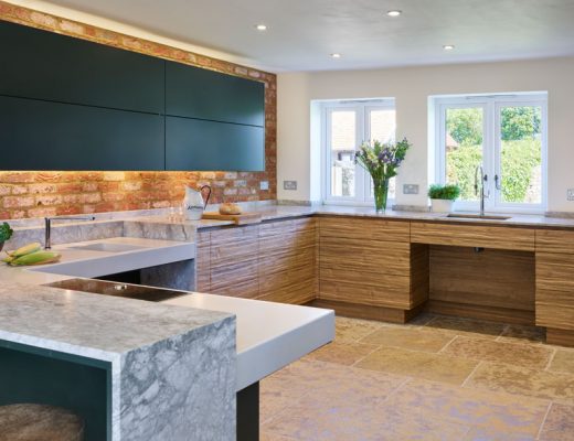 Inclusive design Roundhouse wheelchair accessible kitchen