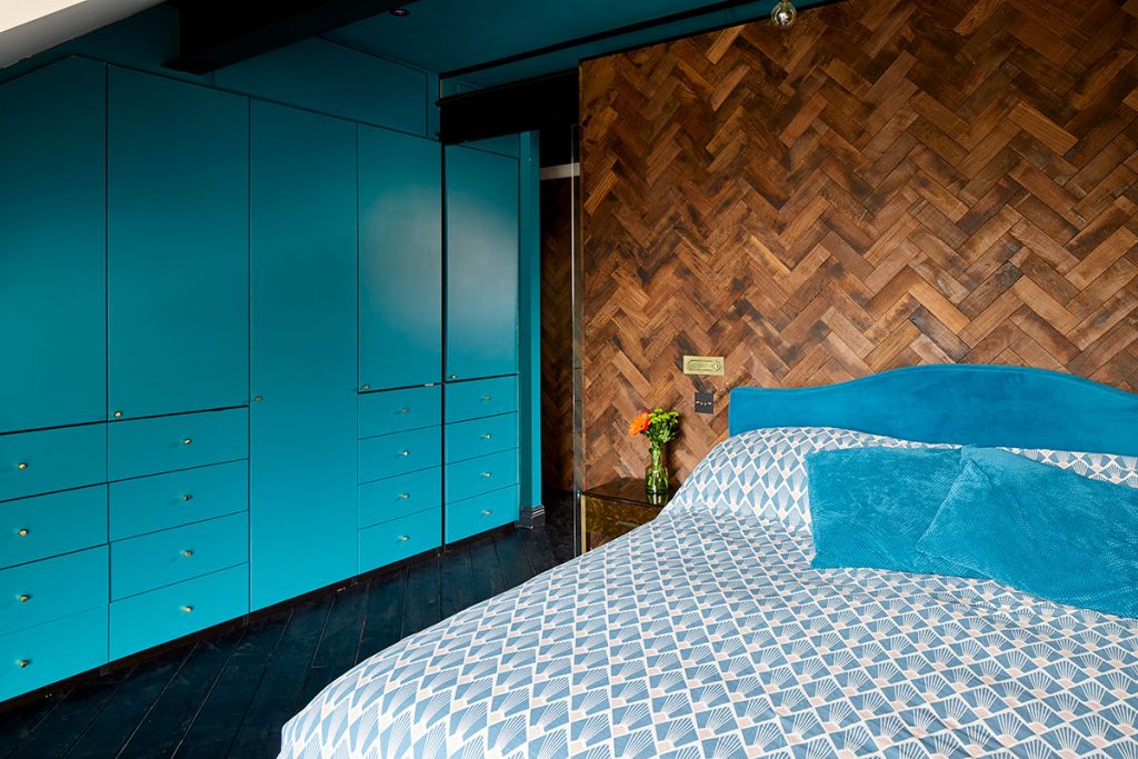 The main bedroom 
