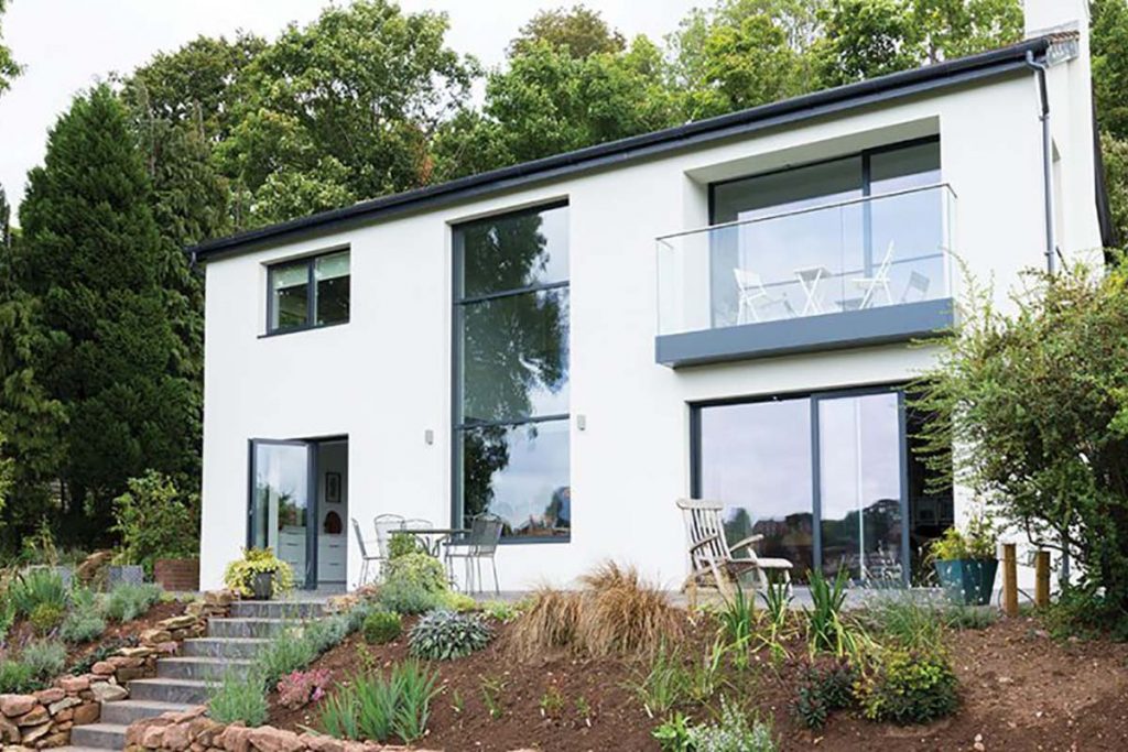 a light and airy house