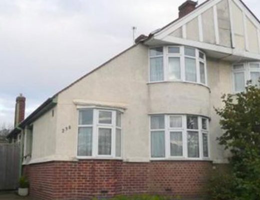 the front of our house