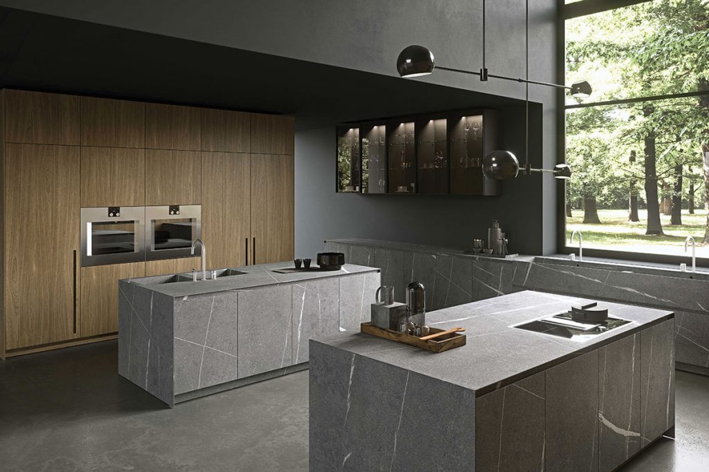 walnut cabinetry