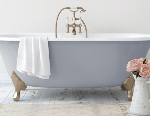 Colourful bath