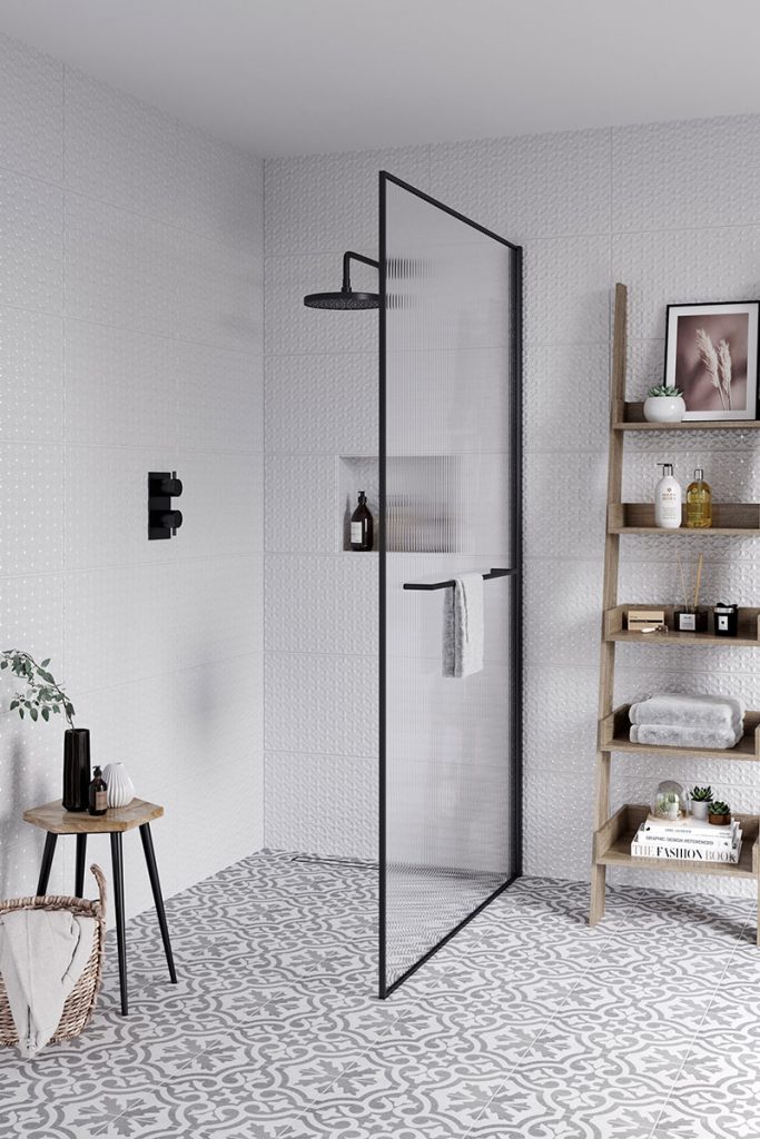 walk-in shower