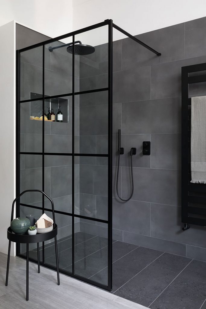 walk-in shower