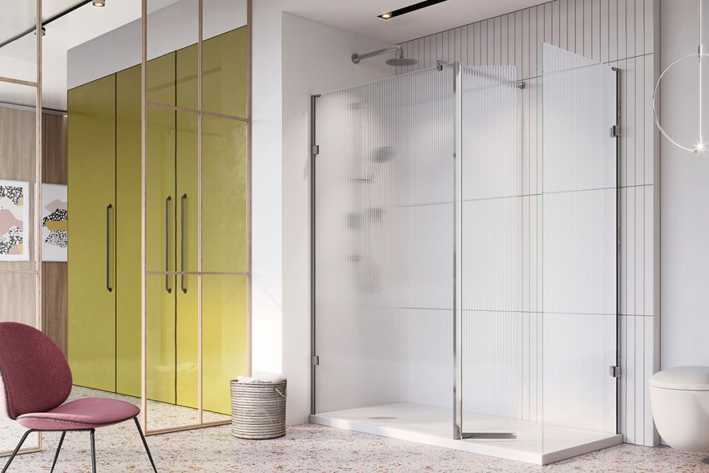 walk-in shower