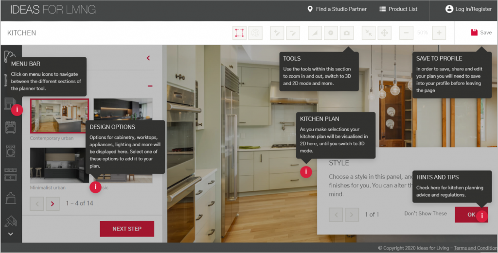 kitchen planning tools