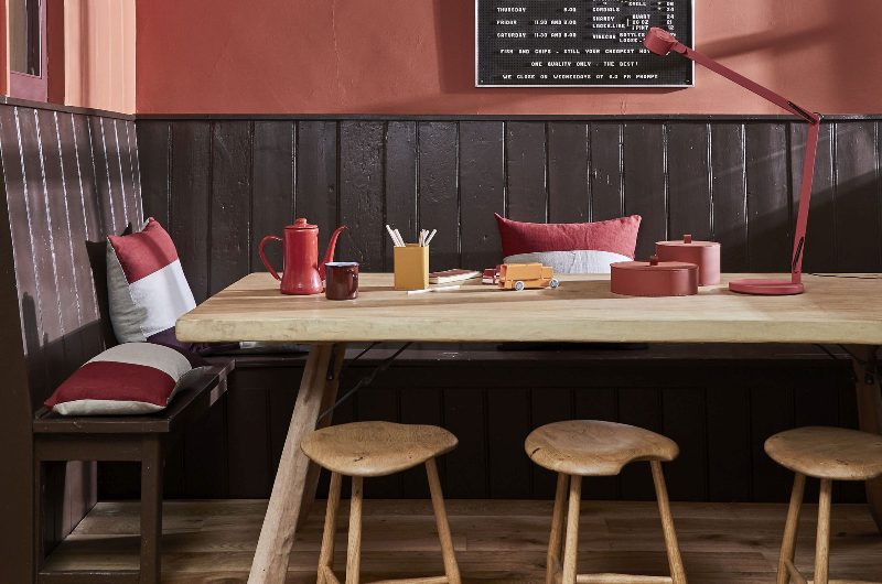 rustic seating