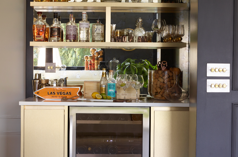 Open shelving