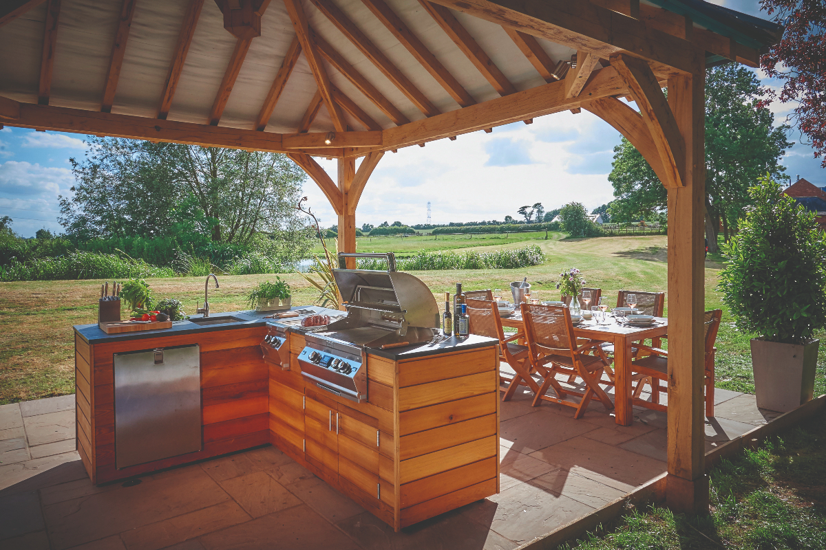 Outdoor kitchen