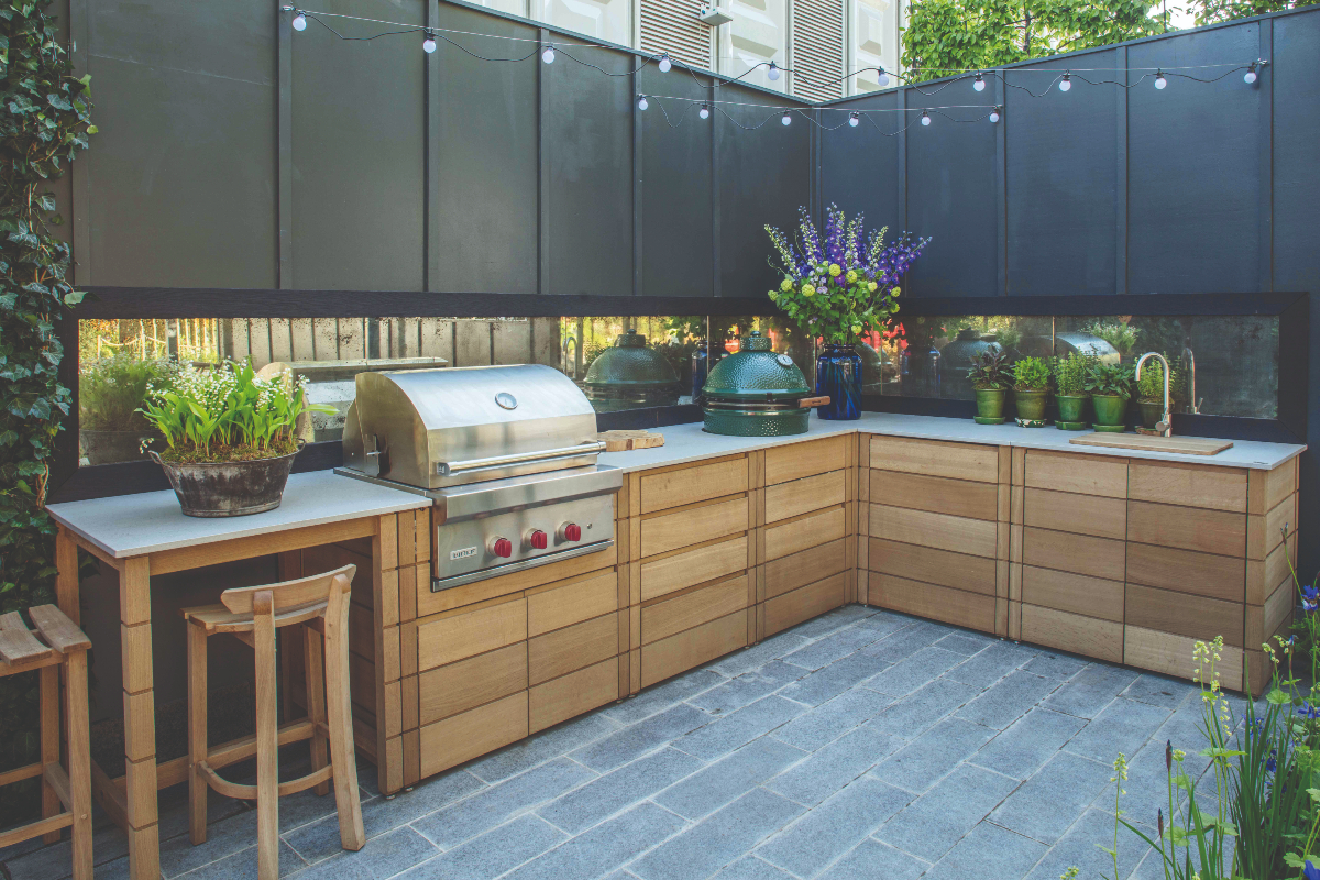 Outdoor kitchen design