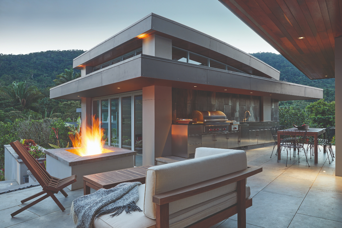 Outdoor kitchen