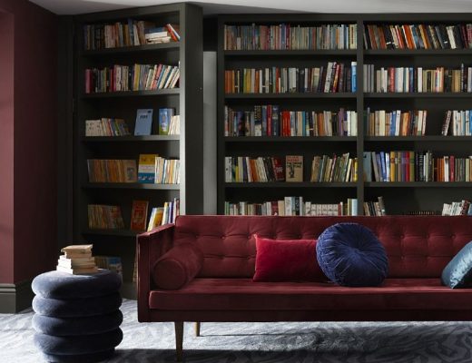 Carpetright bookcase Zebra carpet