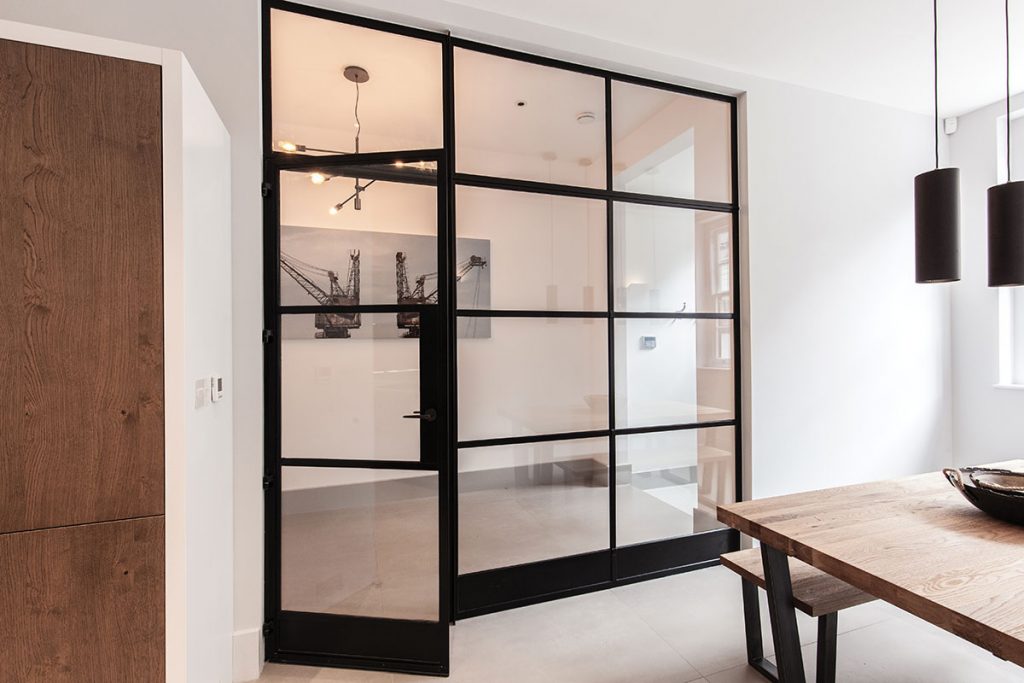 steel-framed glazing