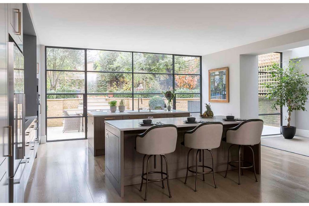 steel-framed glazing