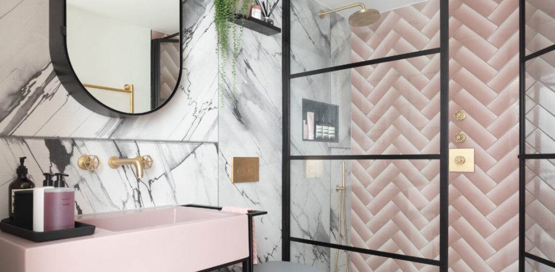 West One Art Deco bathroom main