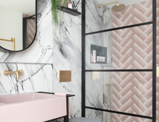 West One Art Deco bathroom main