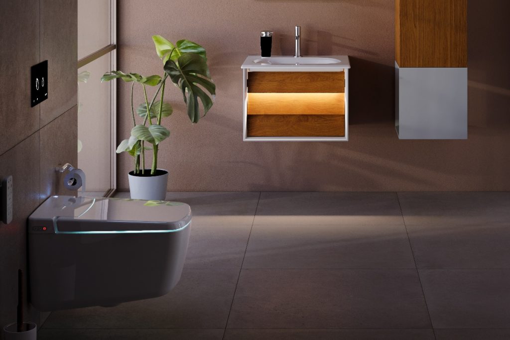 shower toilet