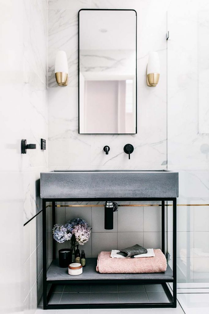 choose a basin and tap