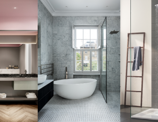 Elegant modern bathroom
