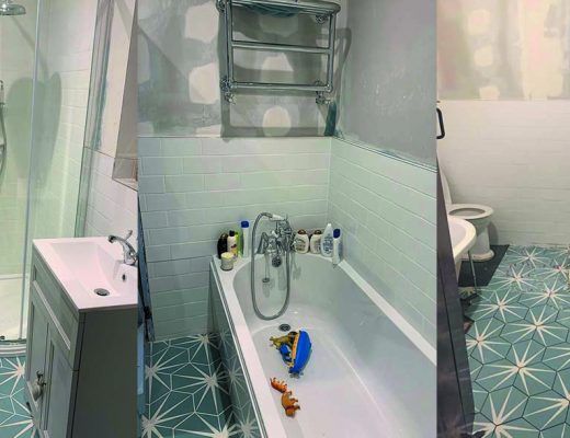 tiling a bathroom
