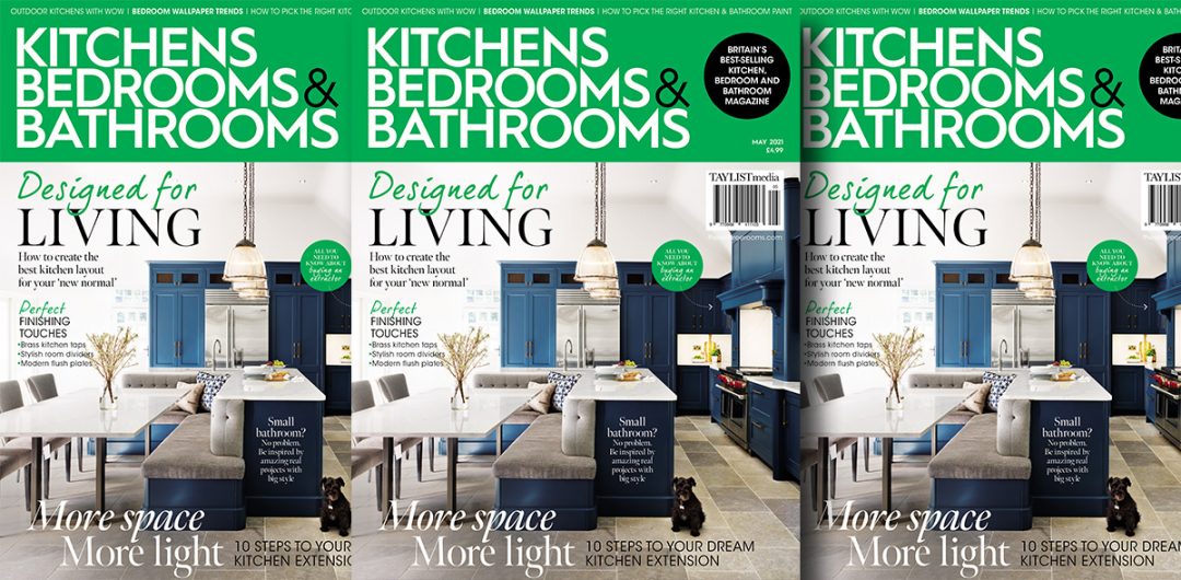 three copies of the new May 2021 KBB Magazine