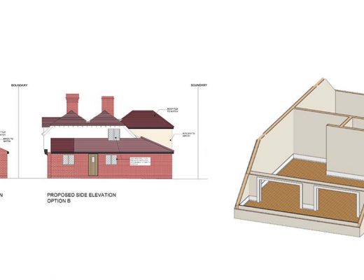 plans for an upstairs renovation