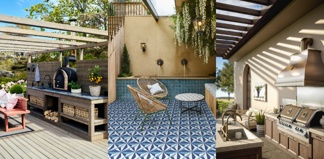 Holiday-inspired outdoors