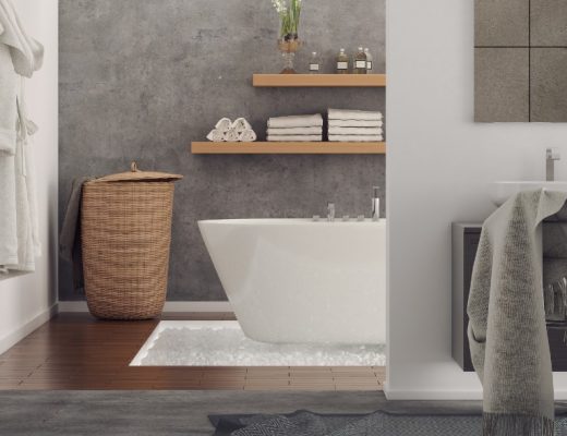 bathroom storage iStock