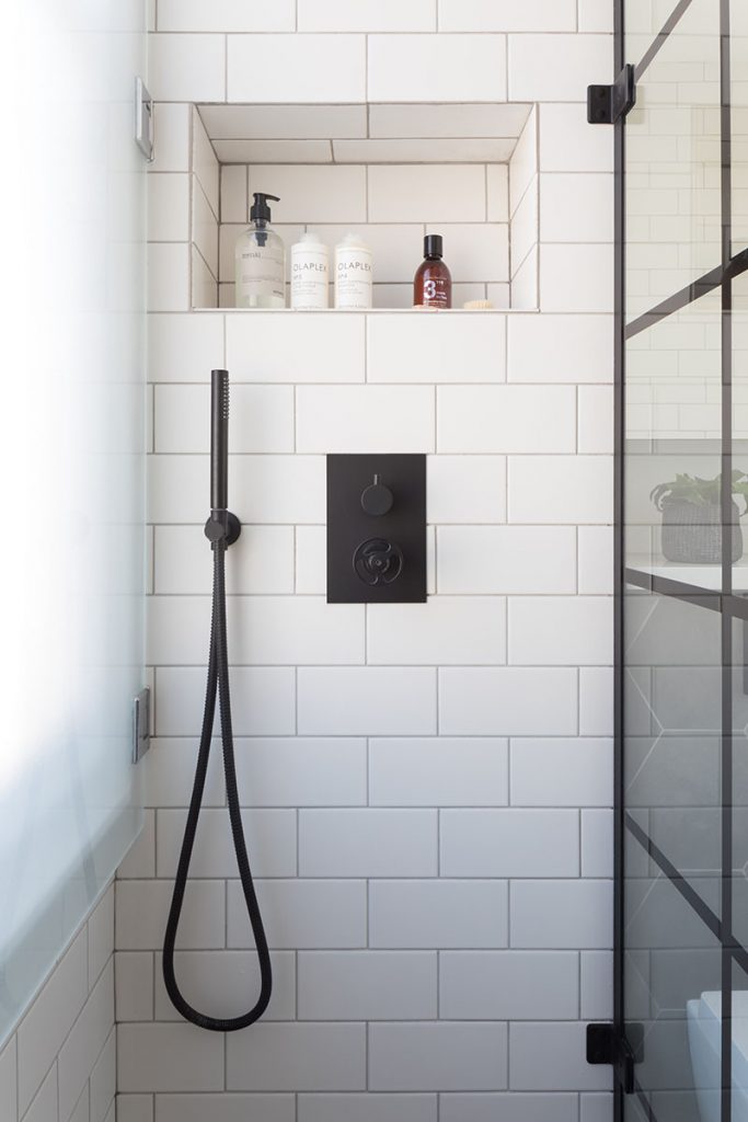 white tiling