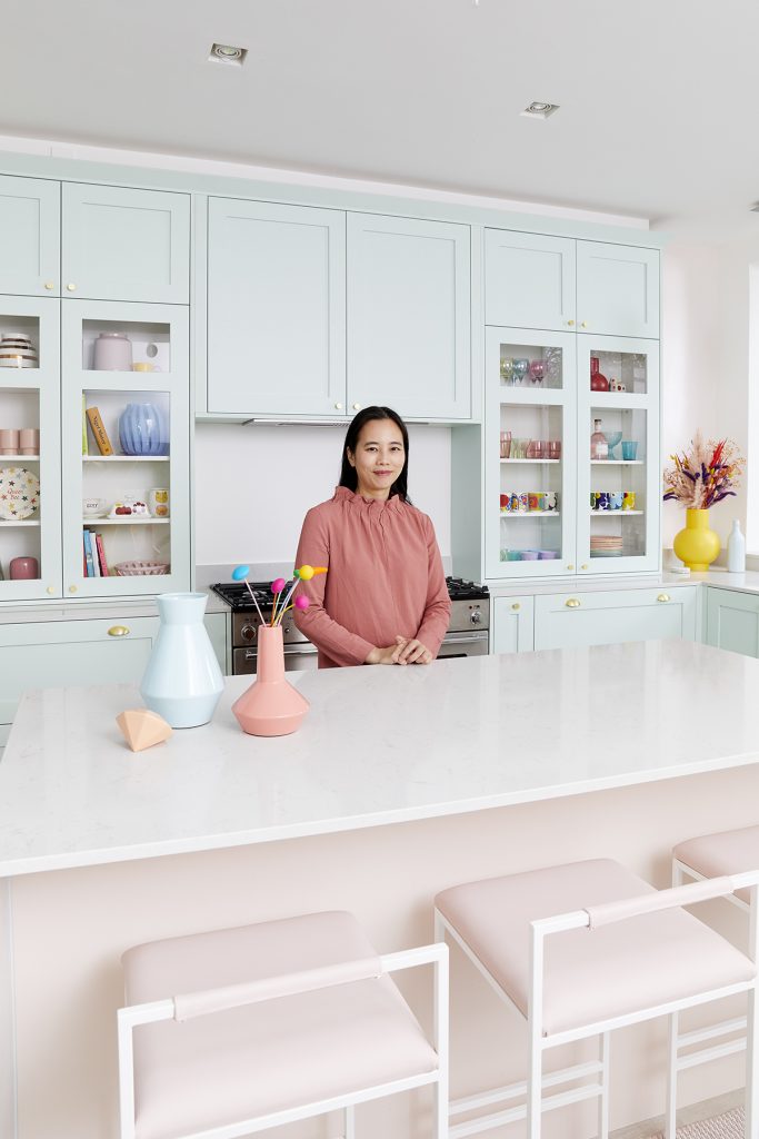 pastel kitchen