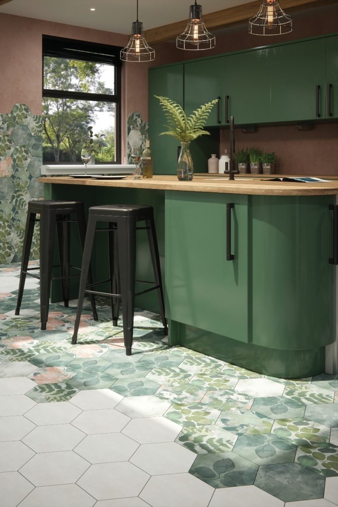 country-style kitchen look