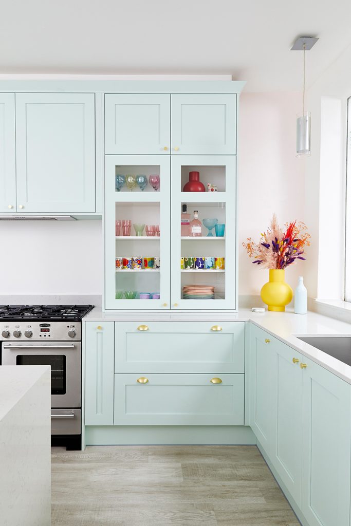 pastel kitchen