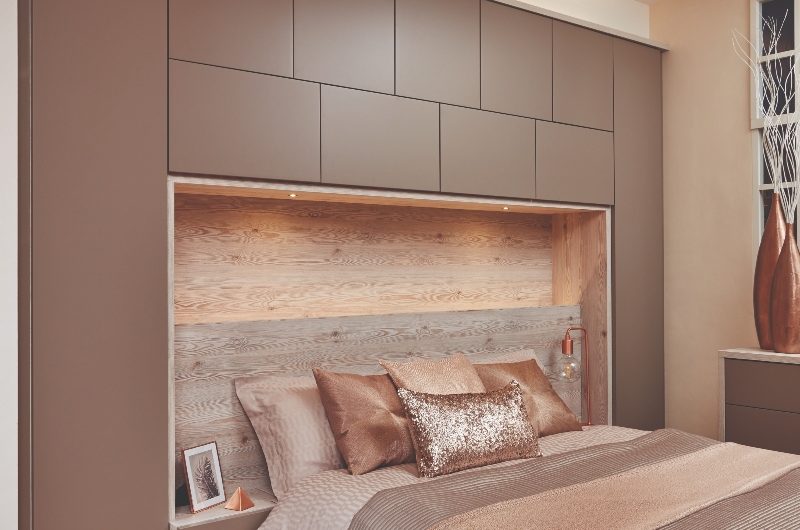 dusky pink bedroom