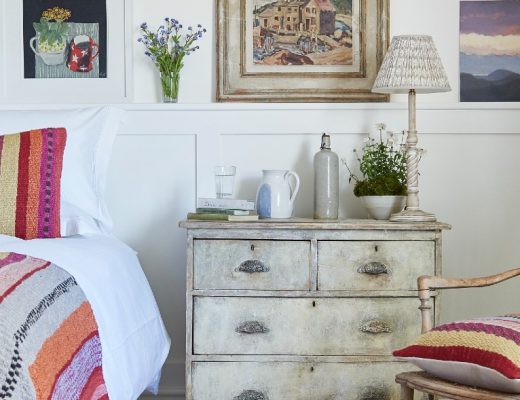 Darjeeling stripe bedroom