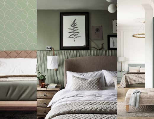 sage green bedroom idea