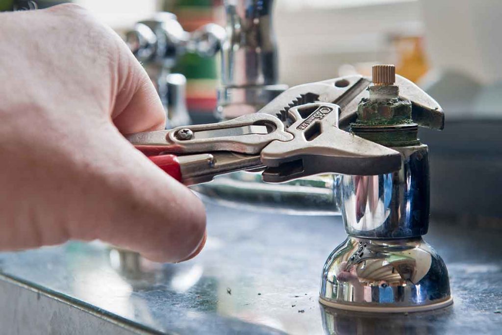 leaking tap spanner