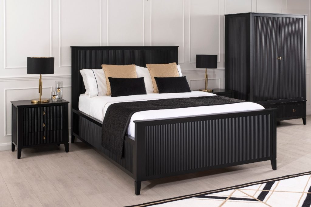 black bedroom