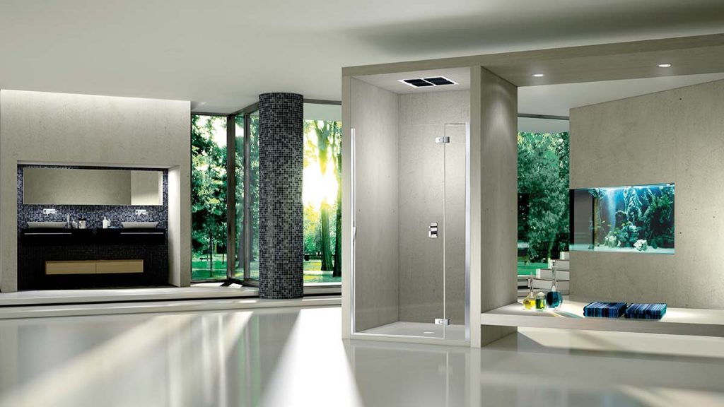 a shower enclosure by 2LG and Sealskin Duka
