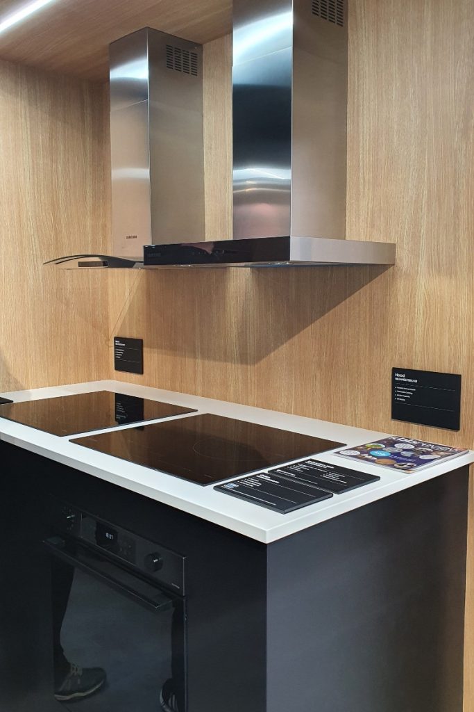 a gorgeous design featuring Samsung appliances