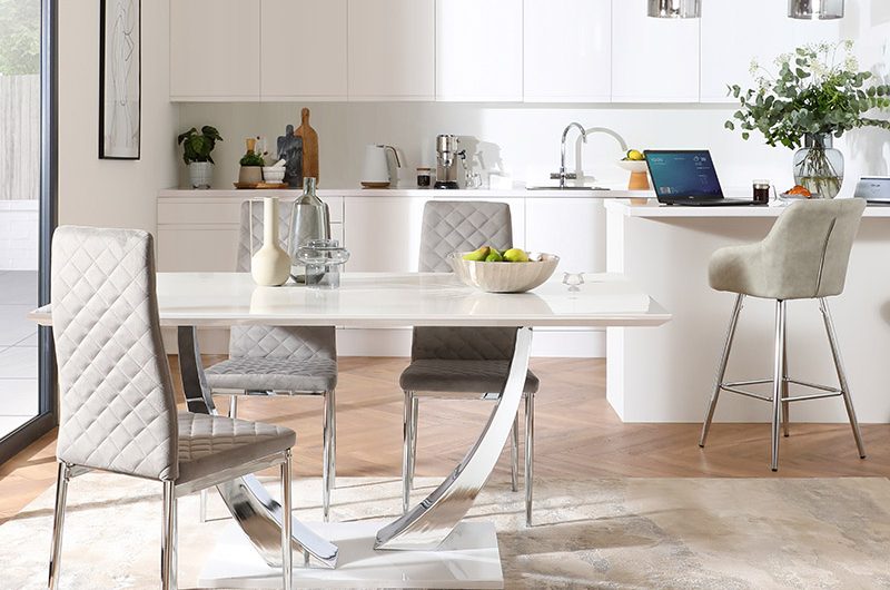 open plan kitchen