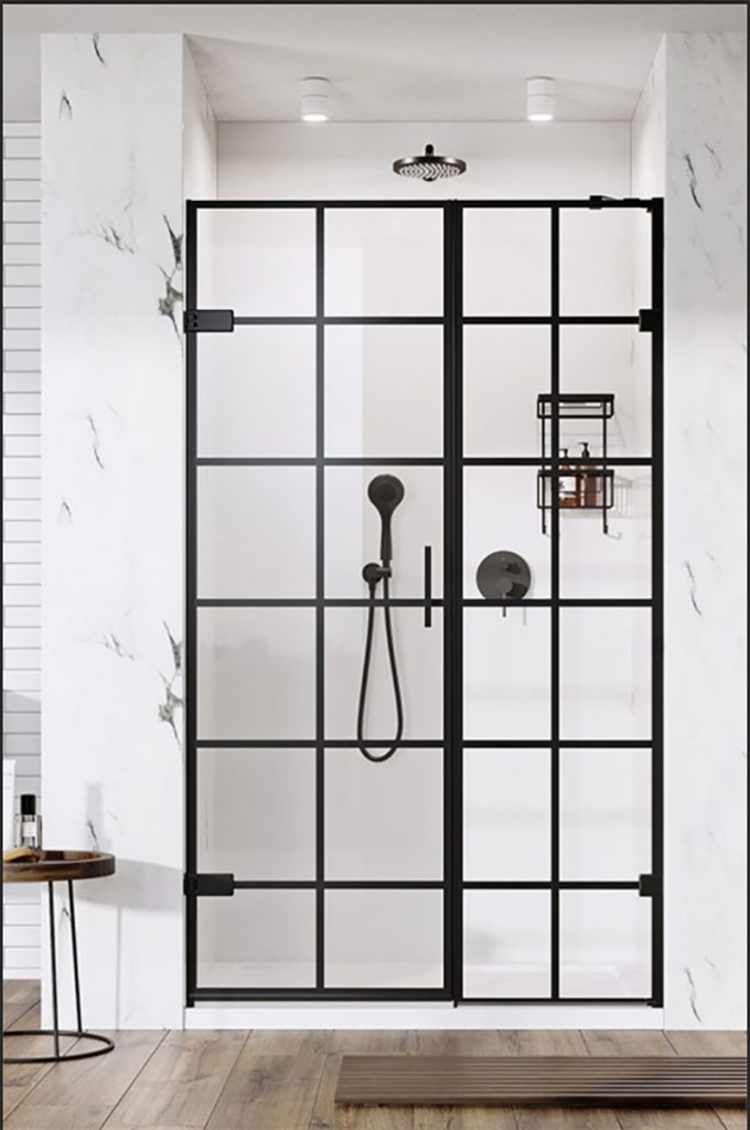 example of a bath replaced with a shower