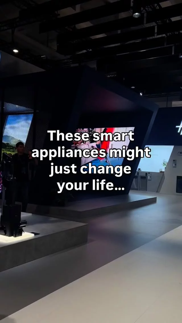Clever, connected, and seriously useful… these are the appliances of 2026! 🤖

From auto-dosing washing machines to ovens with built-in cameras, smart design is making everyday tasks easier (and a lot cooler). 

Which one’s going on your wish list? 👀